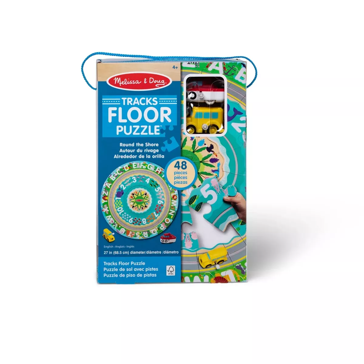 Melissa & Doug 31008 Round the Shore Puzzle & Play Set