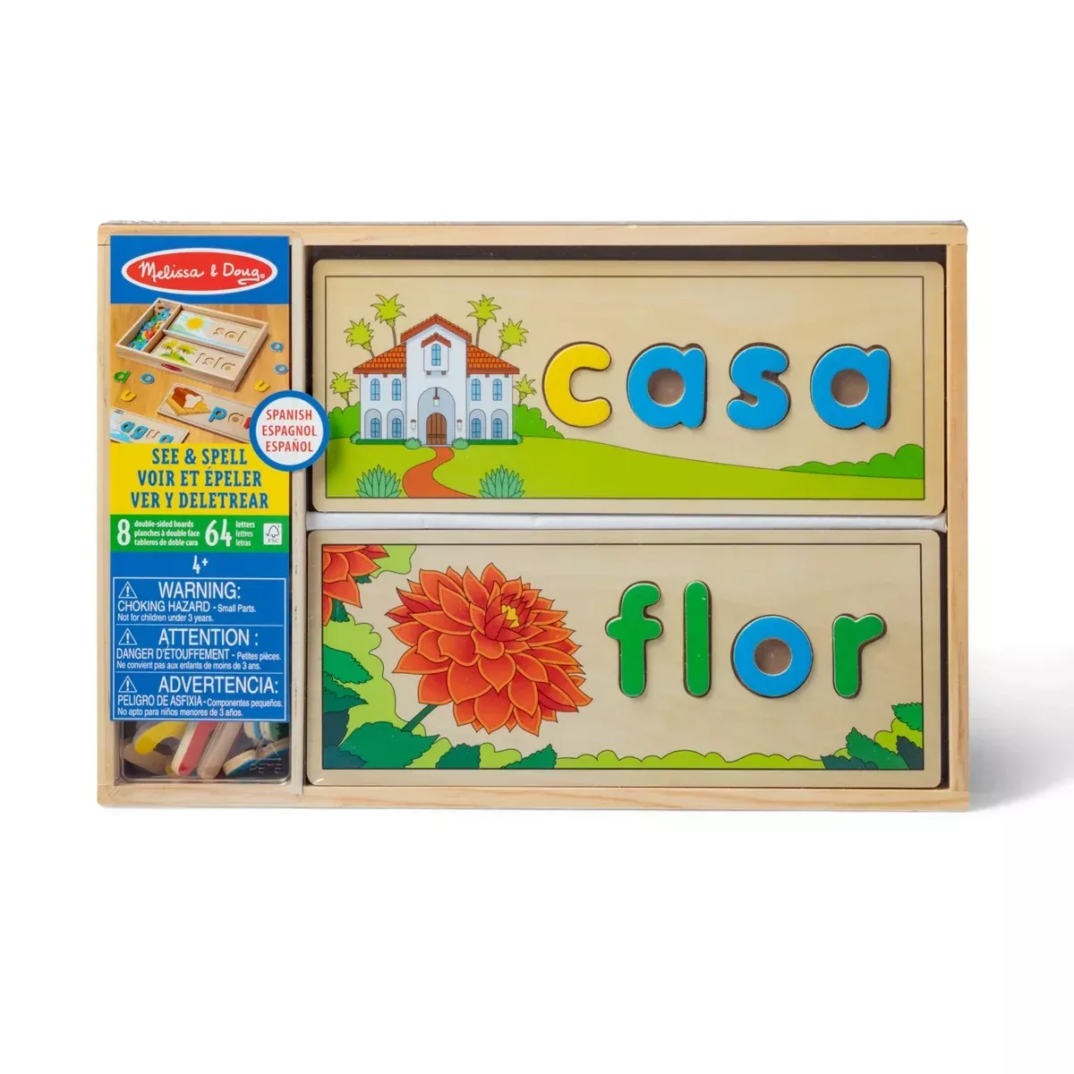 Melissa & Doug 31811 Spanish See & Spell
