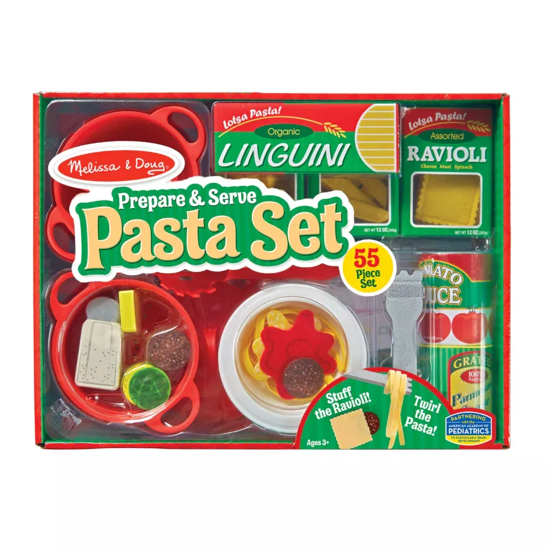 Melissa & Doug 50997 Prepare & Serve Pasta Set