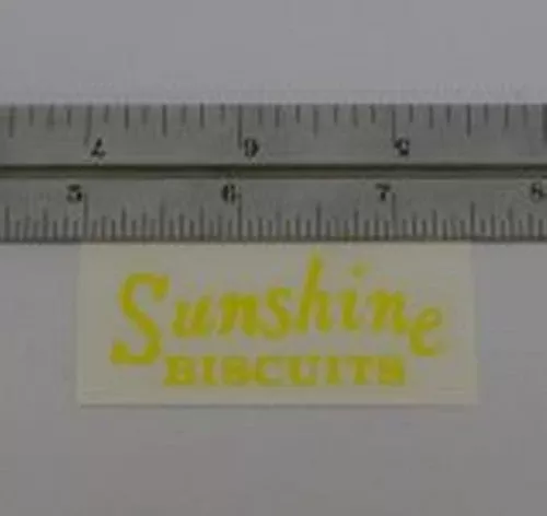 Metalcraft Sunshine Biscuits Stake Truck Decals