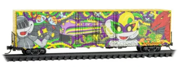 MicroTrains Line 102 00 310 N SCALE - Mardi Gras