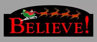 Miller Engineering #2014 Believe rotating sign