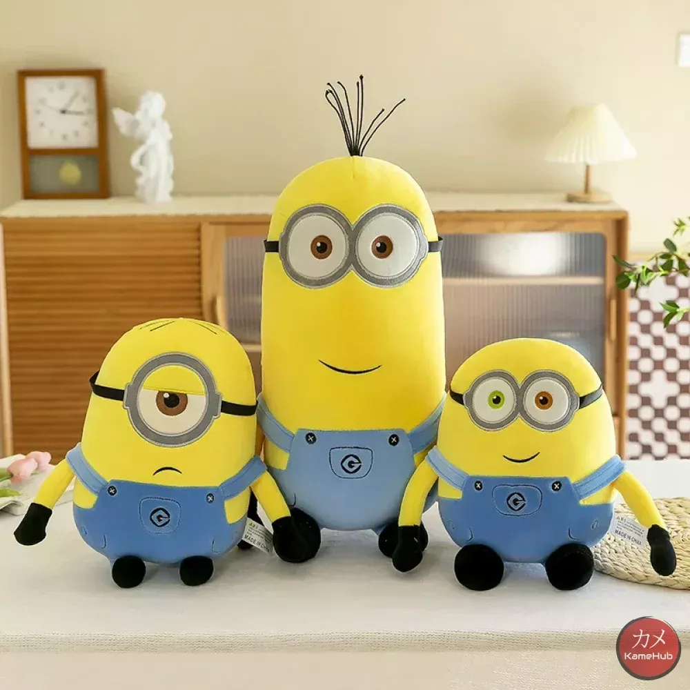Minions: Despicable Me - Bob Kevin and Stuart Soft Plush