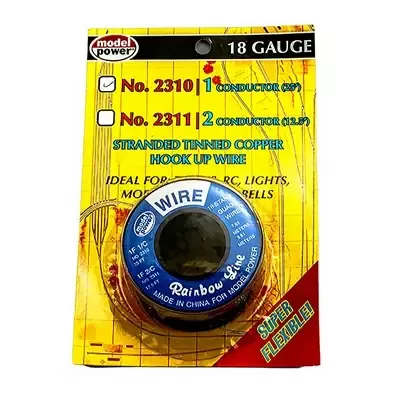 Model Power #2310 18-Gauge, One Conductor 25 feet Wire
