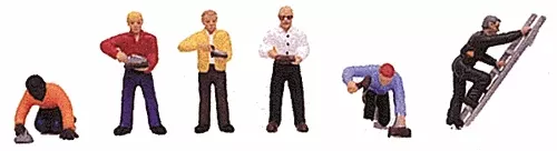 Model Power N 1368 Masons & Bricklay (6)