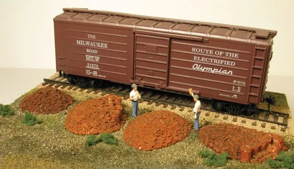 Monroe Models 2107 Railroad Tie Plate Piles