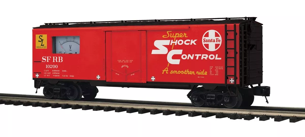 MTH Premier 20-94749 Santa Fe Premier 40 Steel Sided Power Meter Car # 10200 limited O SCALE NEW