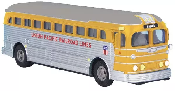 MTH Railking 30-50056 Union Pacific Die-Cast Bus #Omaha. O SCALE NEW limited