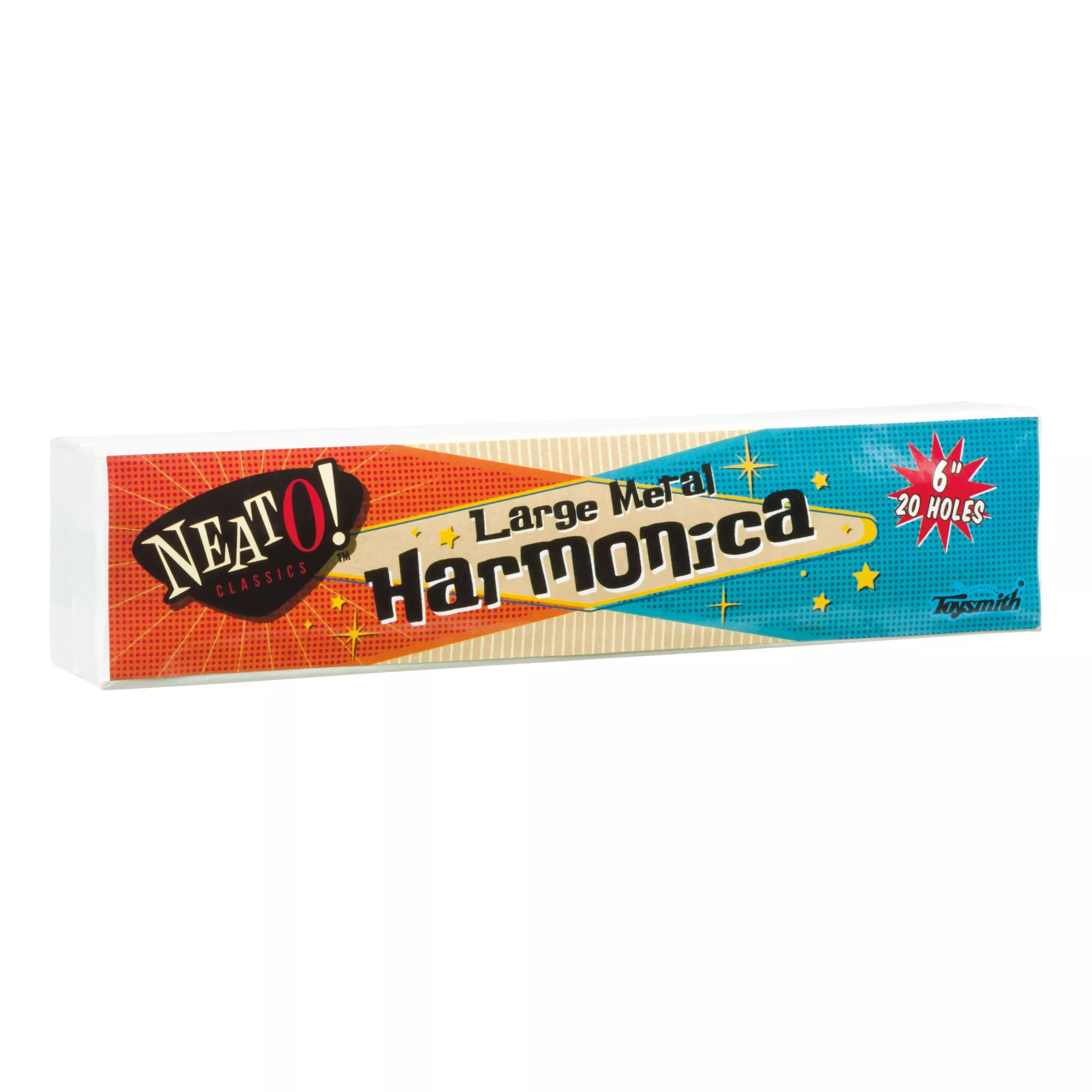 Neato! Large Metal Harmonica