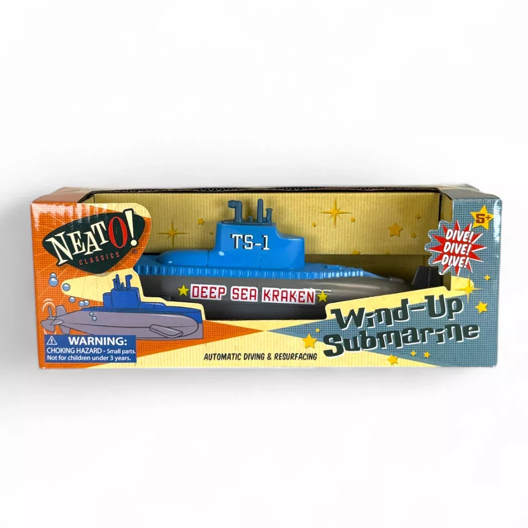 Neato! Wind up Submarine