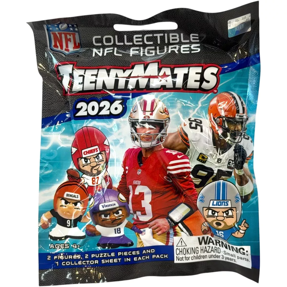 NFL TeenyMates 2026 (INCLUDES TWO RANDOM FIGURES)