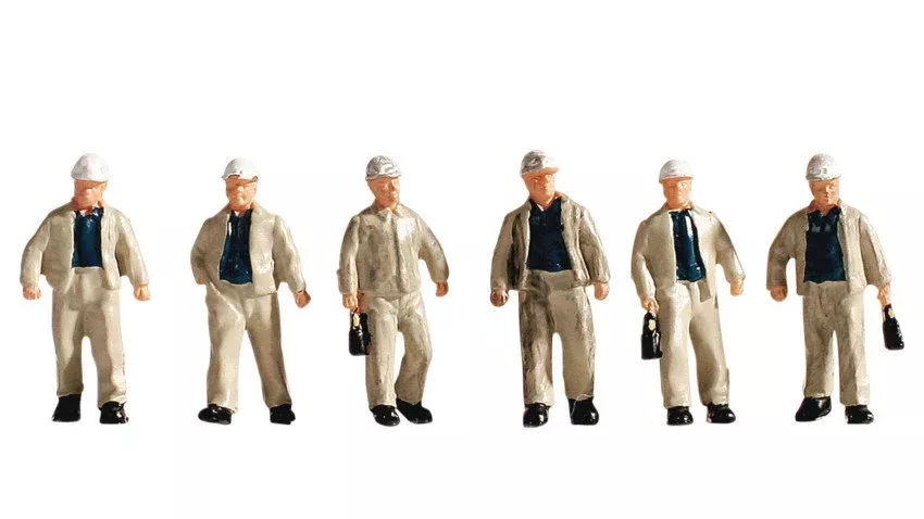 Noch 15042 HO Scale Miners Figure Set