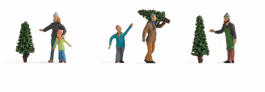 NOCH 36927N Selling Christmas Trees
