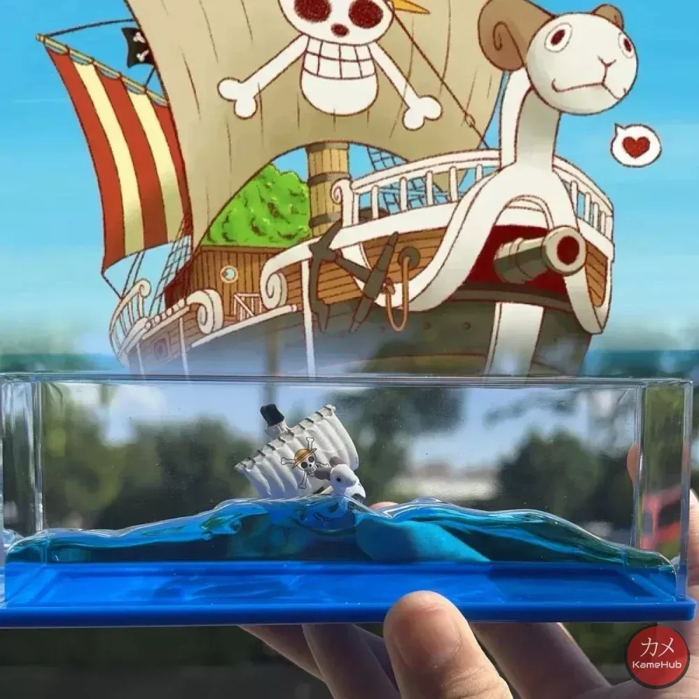 One Piece - Going Merry and Thousand Sunny Floats