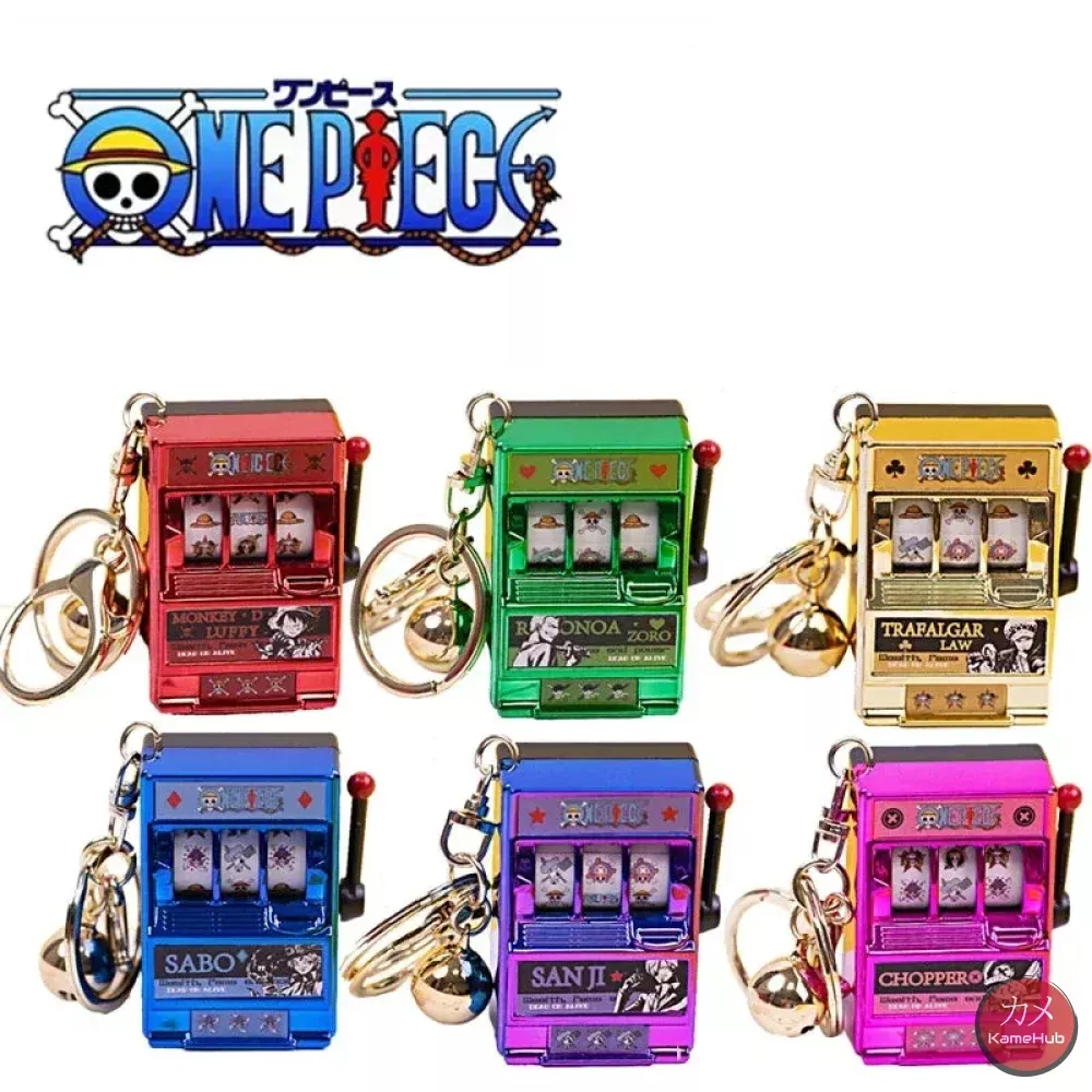 One Piece - Mini Slot Machine Keyring