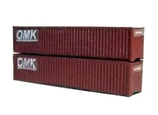 Osborn Model Kits N 3064 40' Intermodal Container Kits (2)