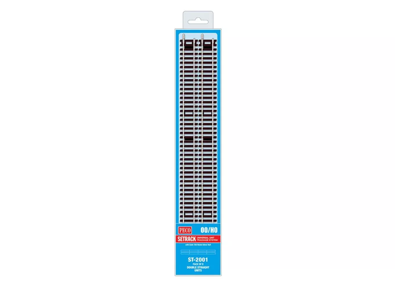 Peco HO ST2001 Code 100 Double Straight Track (8)
