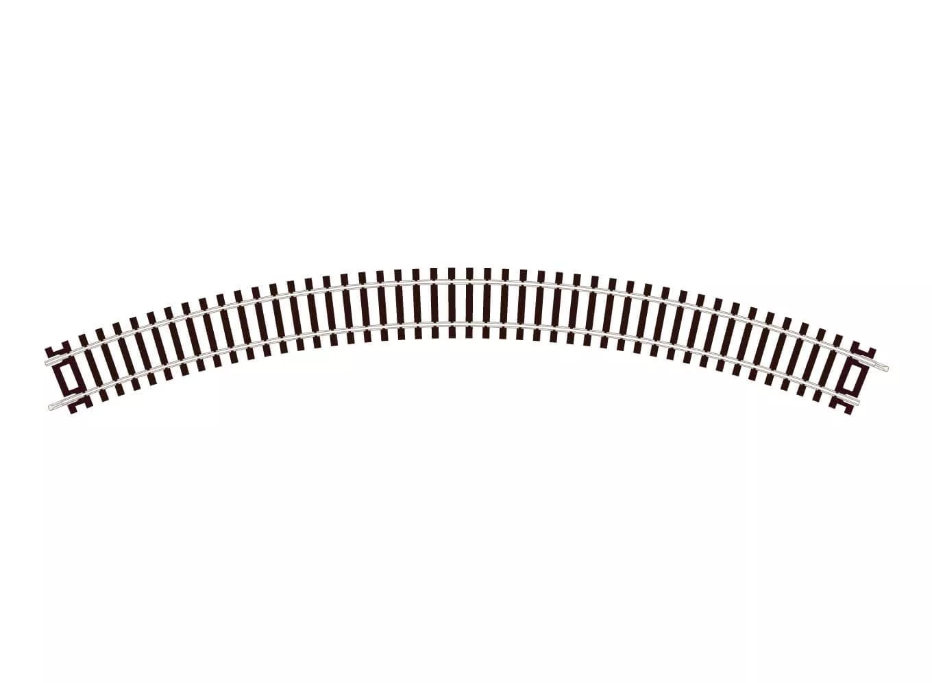Peco HO ST226 Code 100 Double Curve Track, 2nd Radius