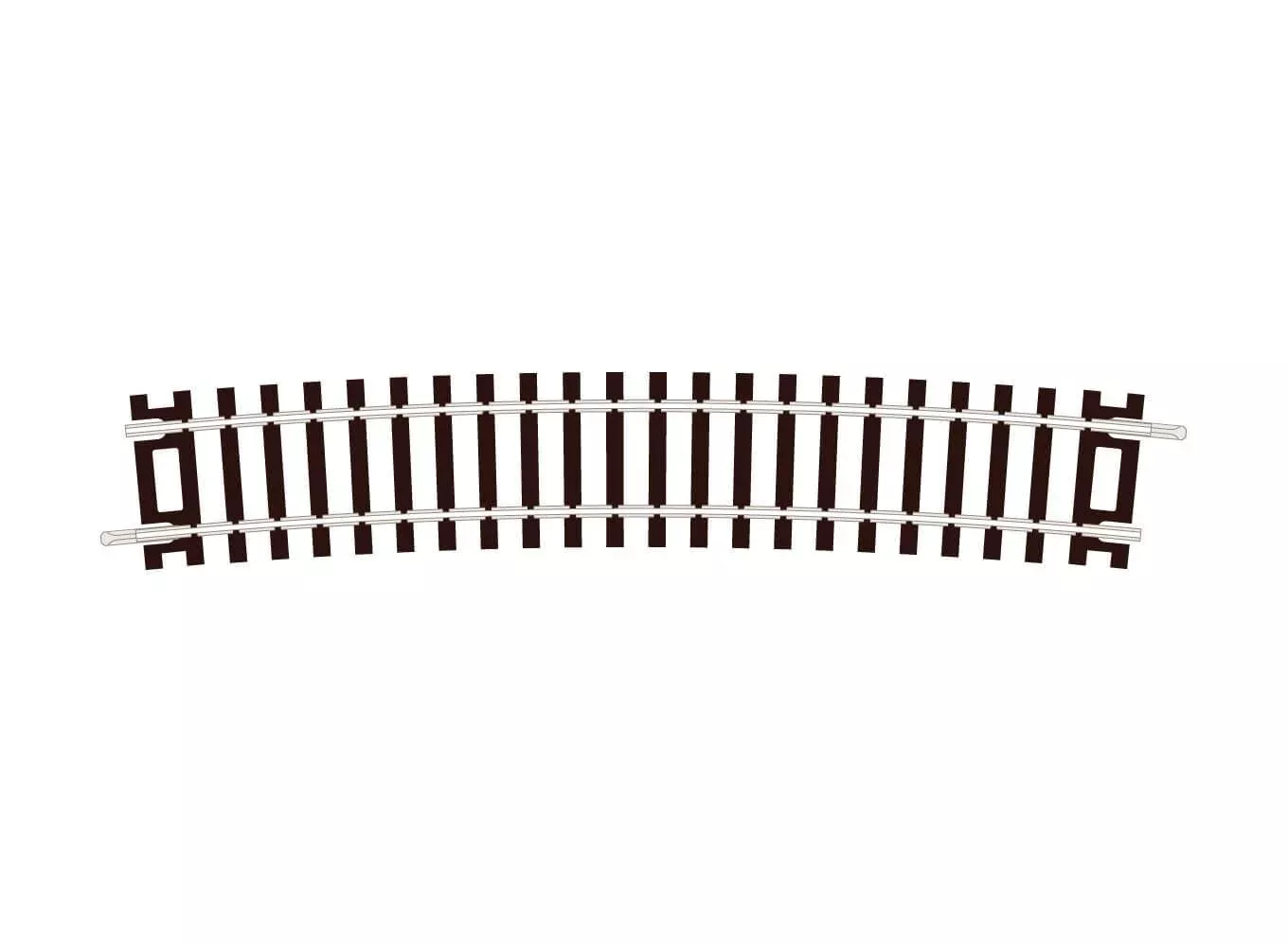 Peco HO ST238 Code 100 Special Curve Track