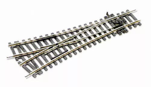 Peco HO ST247 Code 100 Medium Radius Y Turnout Track