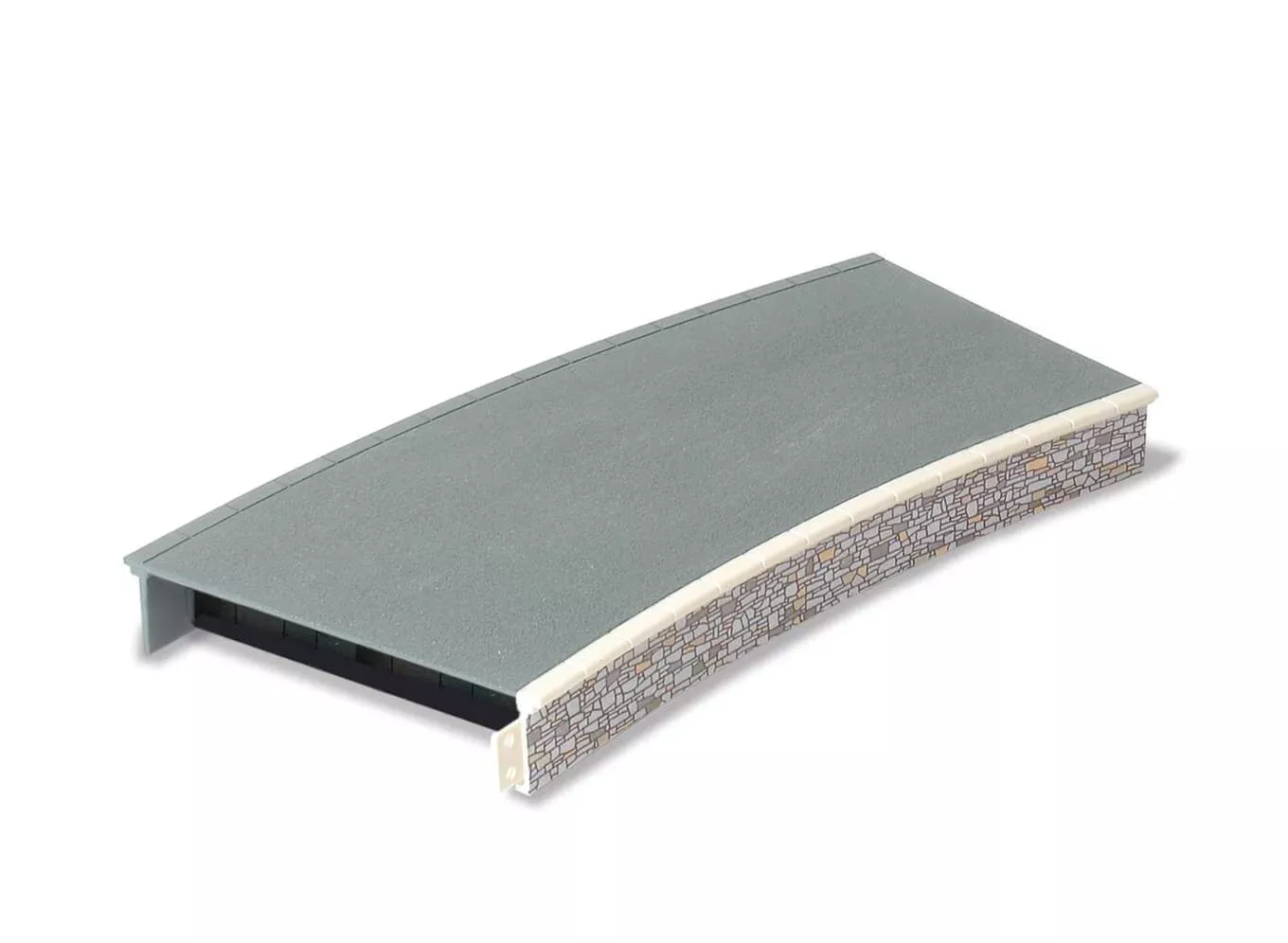 Peco HO ST293 Platform Curved, Stone