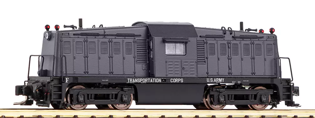 PIKO 40803 N US ARMY Transportation Corp II Whitcomb 65-Ton (65-DE-19A) Diesel Loco, w/Sound