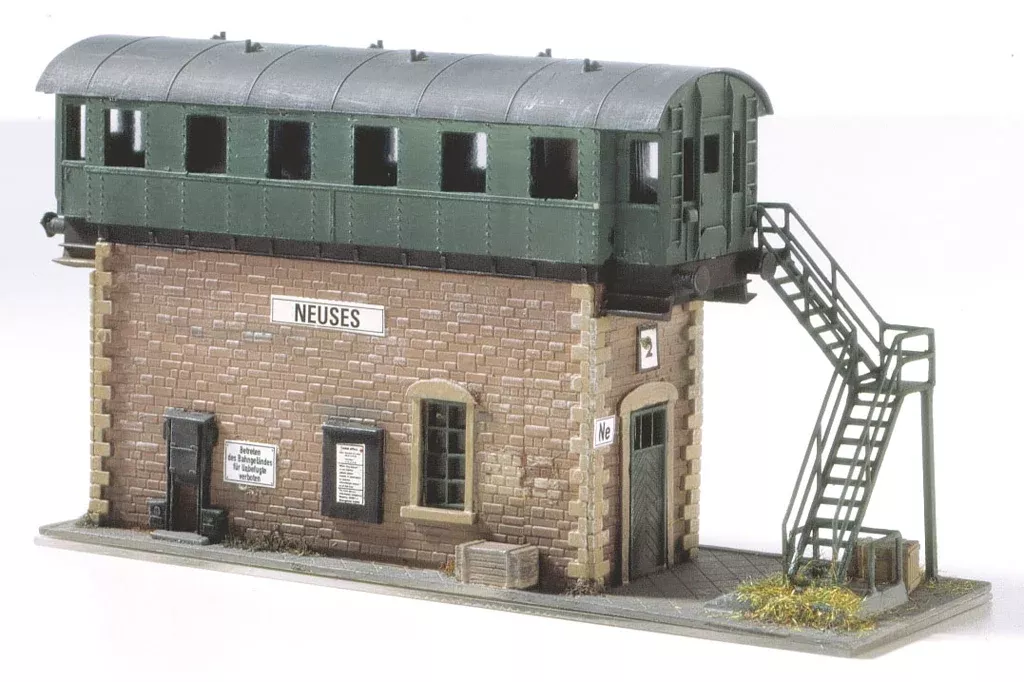 Piko 61128 HO Scale Neuses Old Switch Tower Building Kit