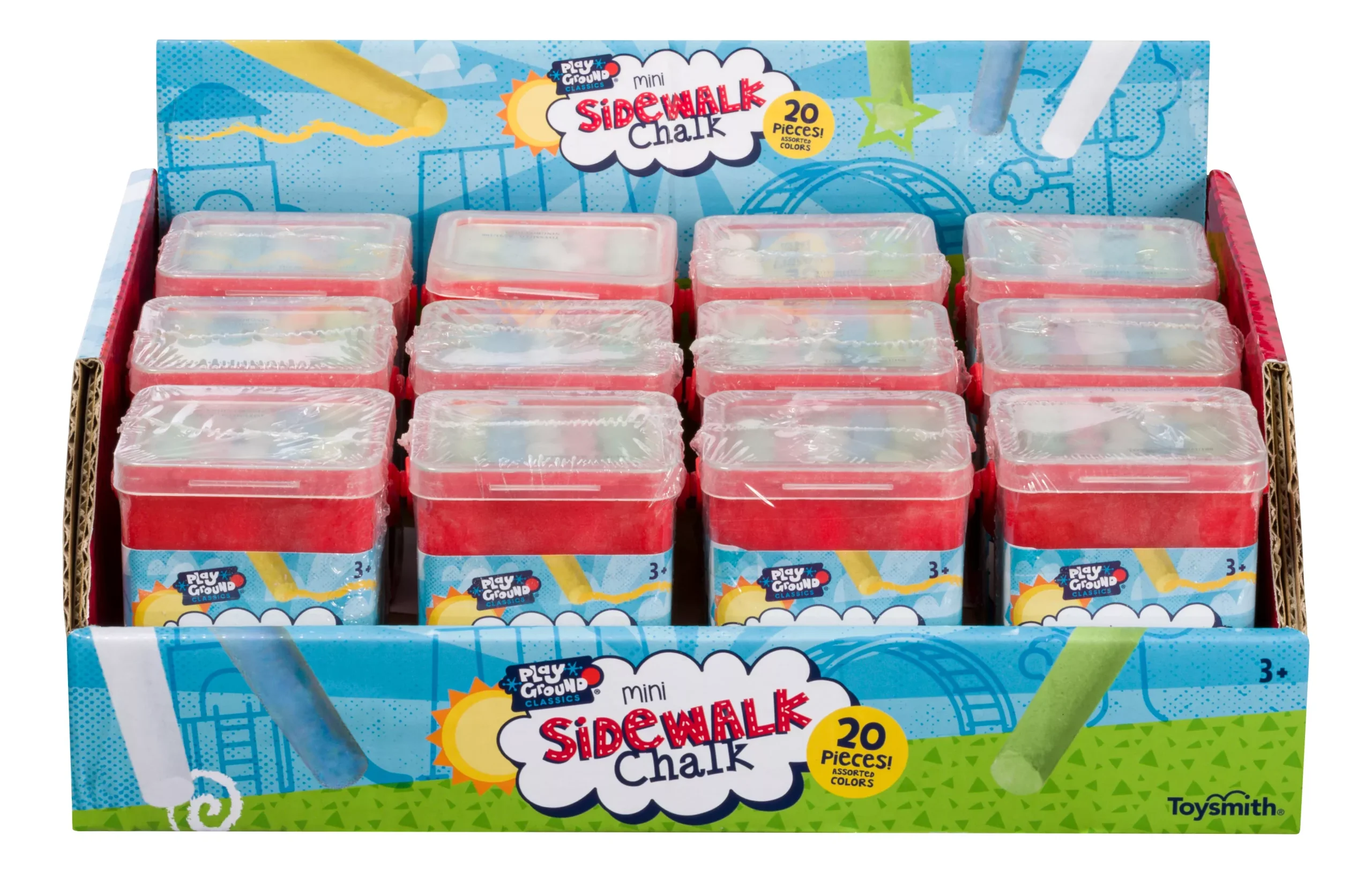 Playground Classics Mini Sidewalk Chalk