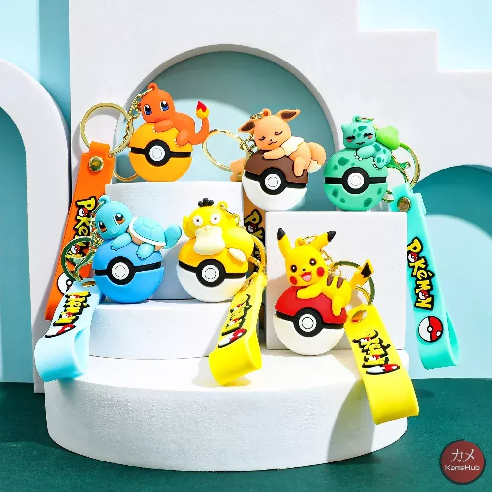 Pokemon - Portachiavi in Silicone