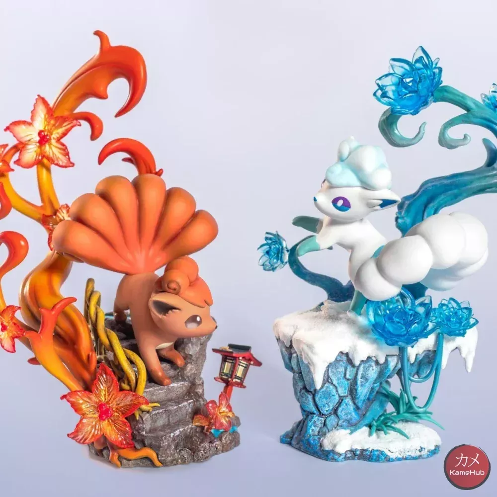 Pokemon - Vulpix and Alolan Vulpix Action Figure