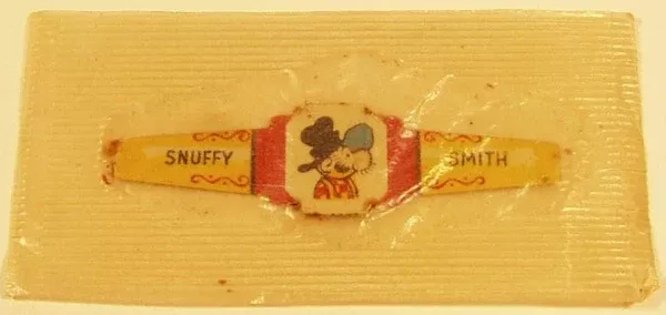 Post Toasties Cereal Premium Ring Snuffy Smith 1949
