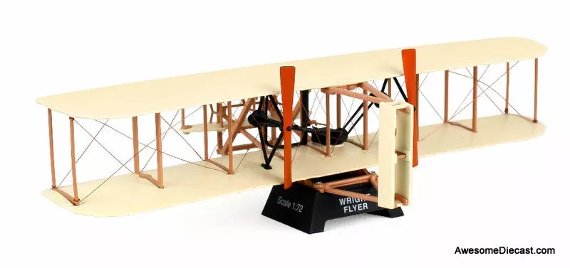 Postage Stamp 1:72 Wright Flyer Canard Biplane