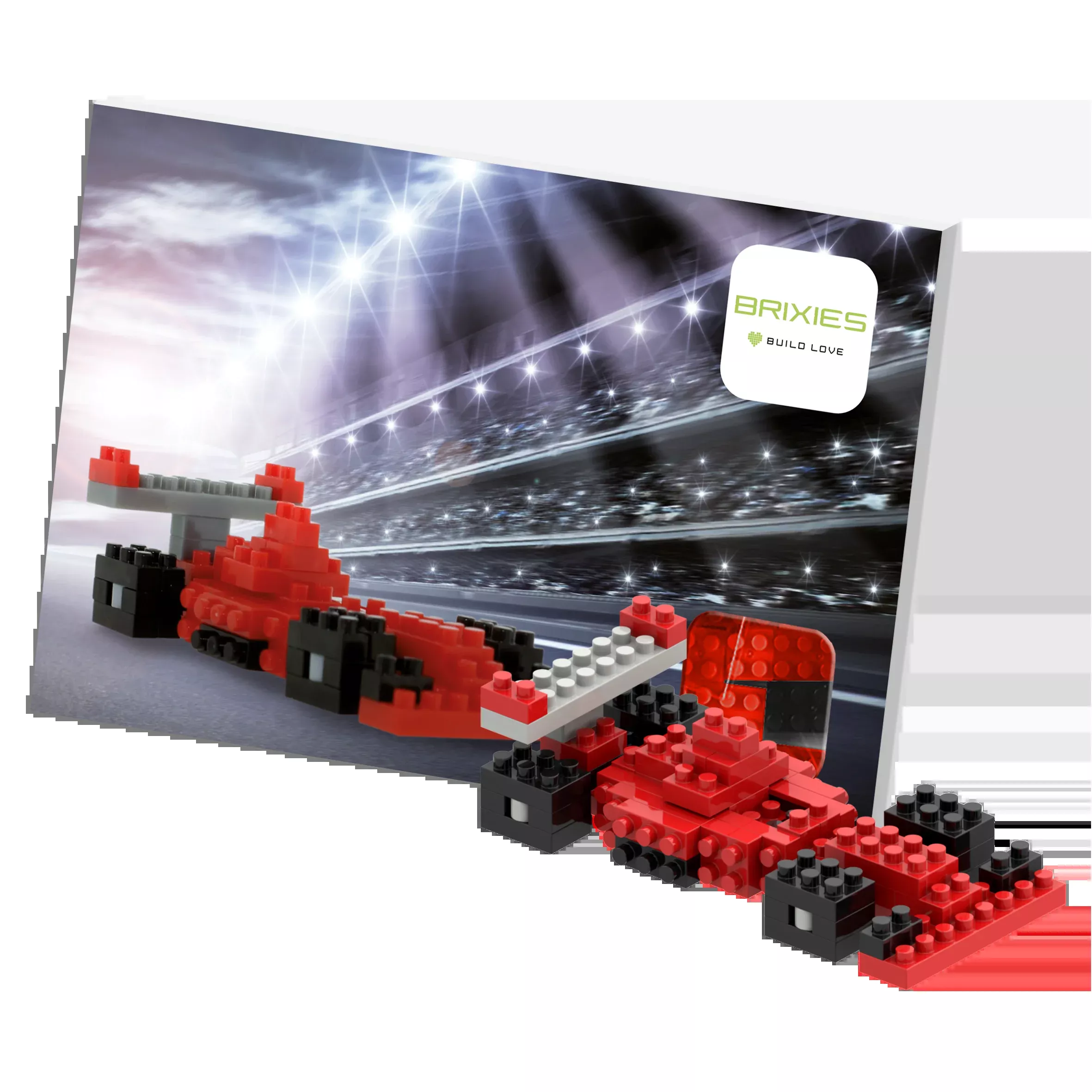 Postcard Racing Car