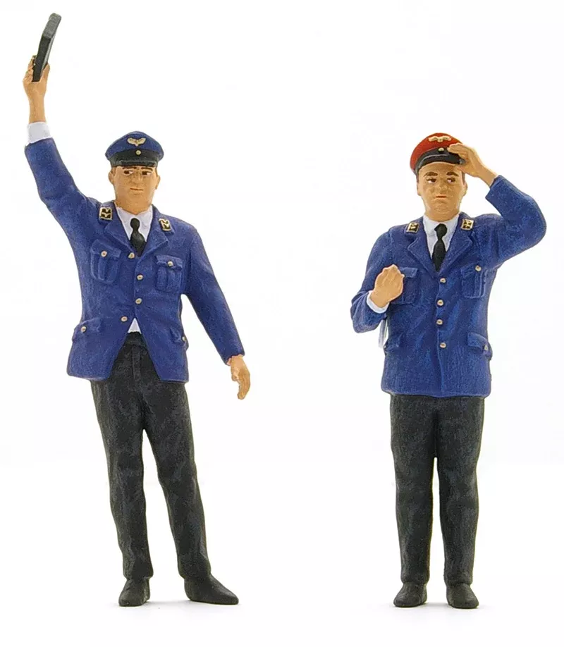 Preiser 45000 G Scale German Railway Conductors Figures