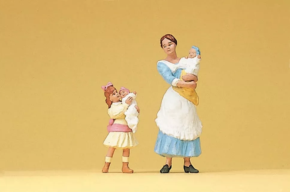 Preiser 45060 G Scale Nanny with Children Figure Set