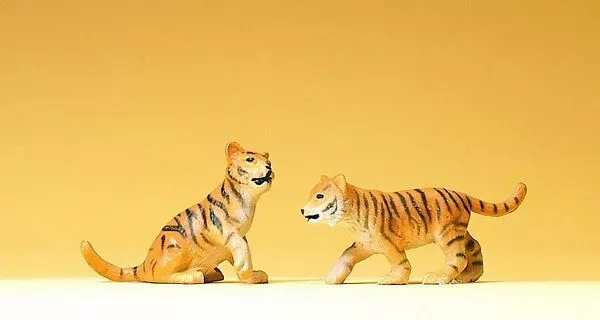 Preiser 47513 1:25 Scale Tiger Cubs Figure
