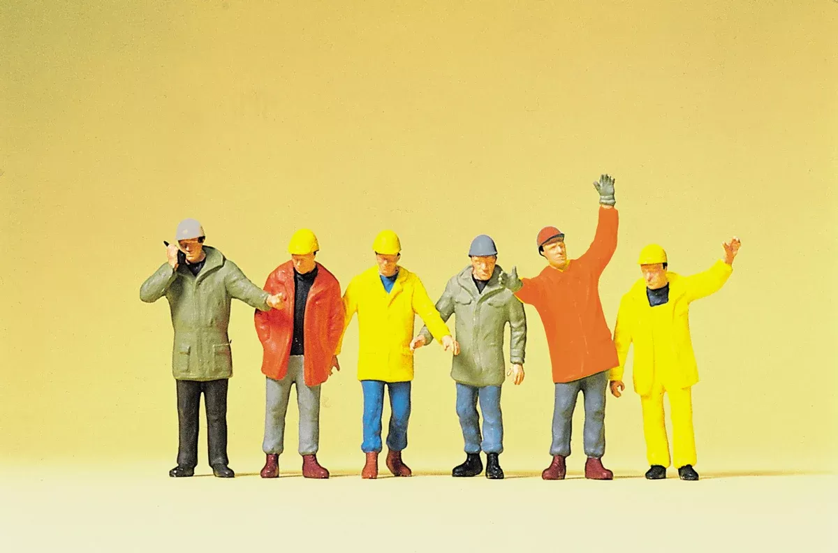 Preiser 65348 O Scale Steeplejacks Figure Set