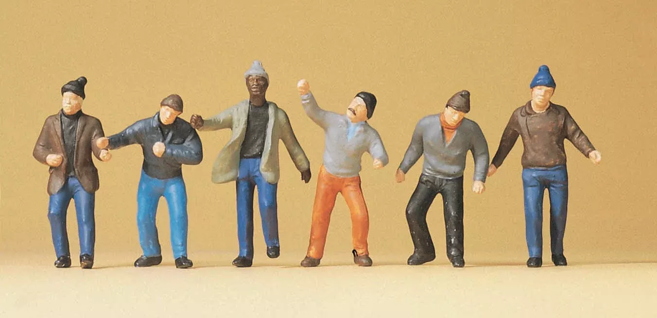 Preiser 68211 1/50 Scale Outdoor Workers Figure Set