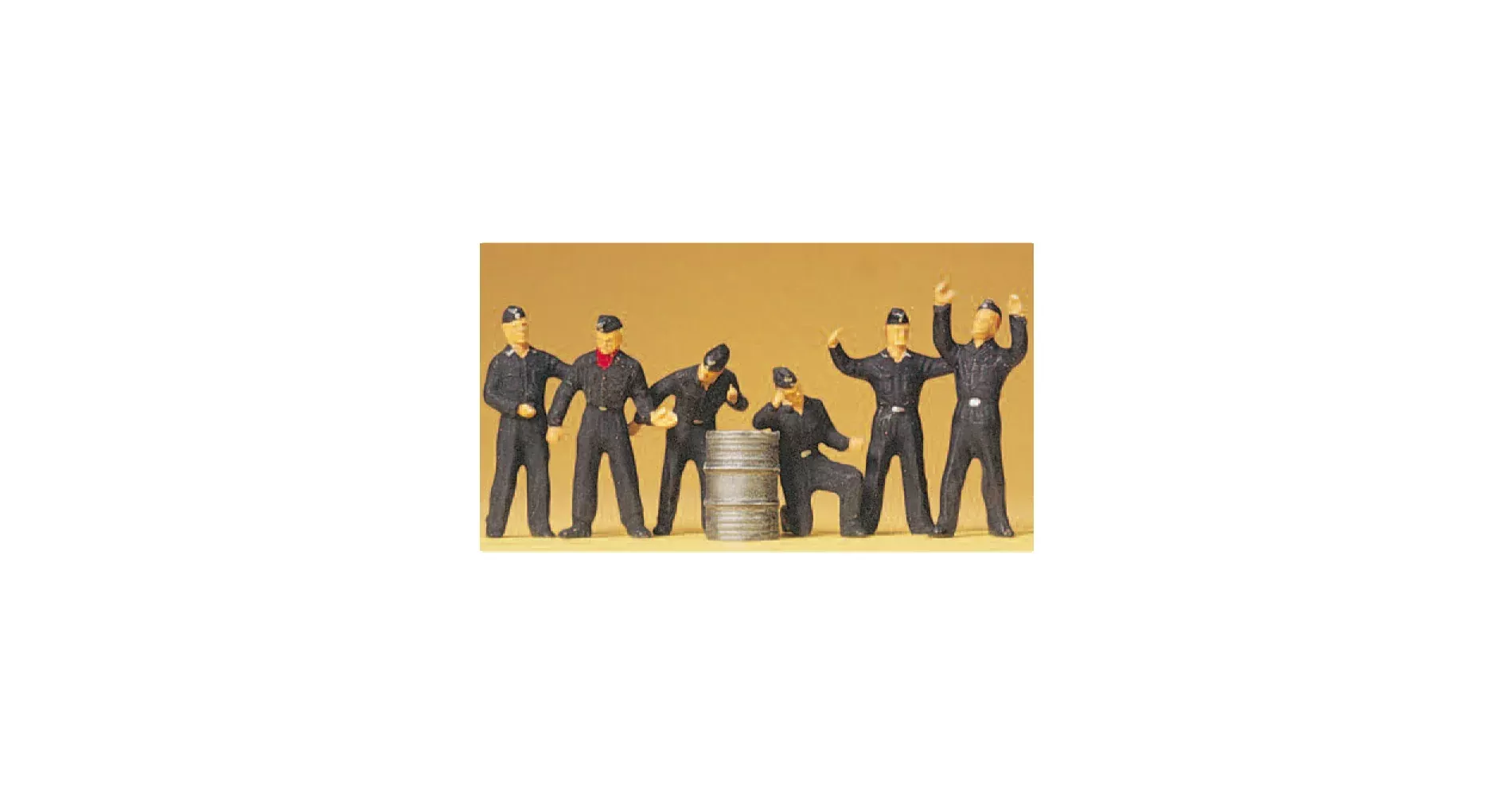 Preiser 72410 1/72 Scale Luftwaffe Ground Crew Figure Set