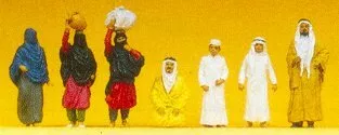 Preiser 74004 1:100 Scale Arabs Figure Set