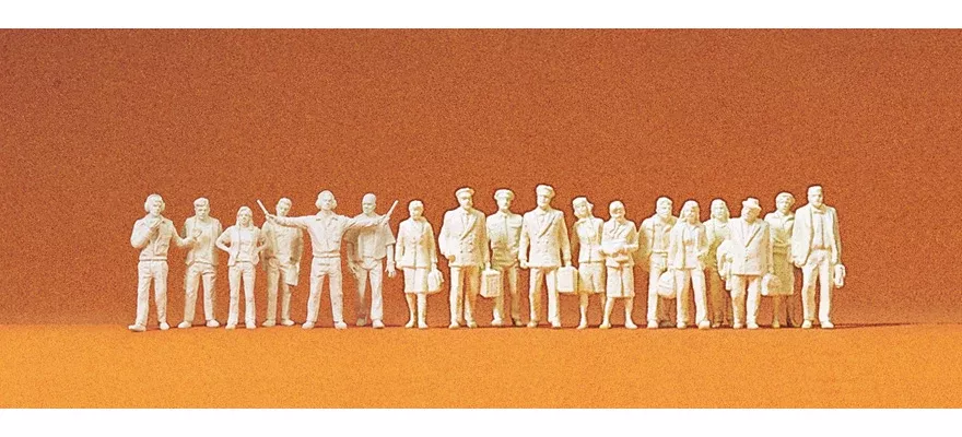 Preiser 77102 1:144 Civil Airline Personnel Set