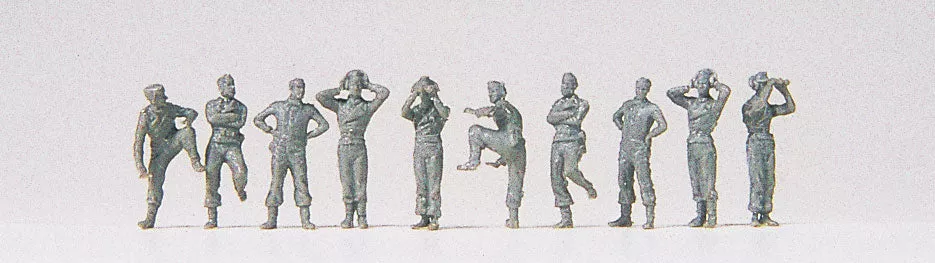Preiser 77104 1:144 German WWII Tank Crew Set