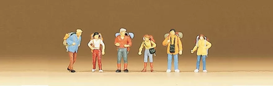 Preiser 79027 N Scale Young Travellers Figure Set