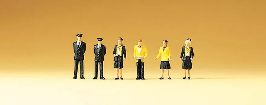 Preiser 79100 N Scale Railway Personnel Figure Set