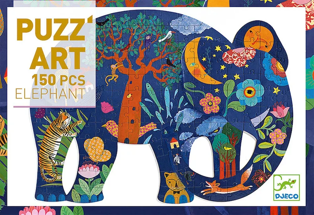 Puzz'art Elephant - 150 Pieces