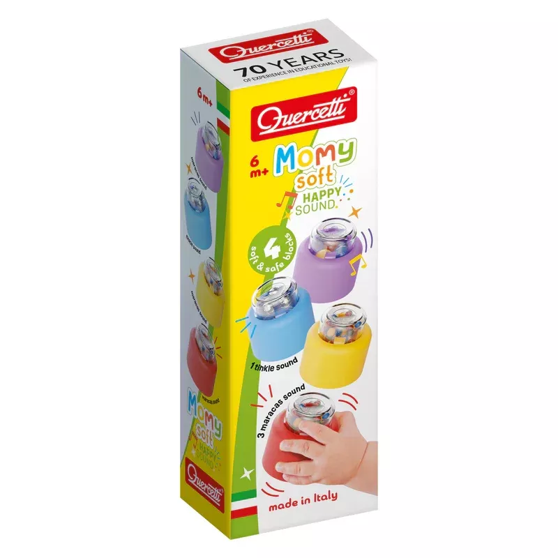 Quercetti Momy Soft Happy Sound 4 pcs