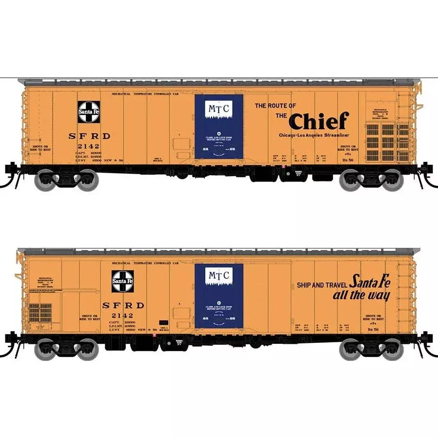 Rapido, 156004, HO Scale, RR-56, Mechanical Reefers, Chief Slogan, (4-Pack)