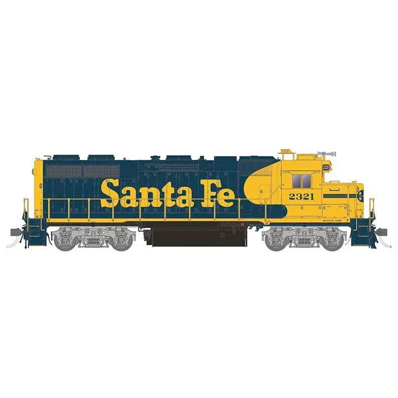 Rapido, 38002, HO Scale, EMD GP38, Santa Fe, #2157 DCC Ready