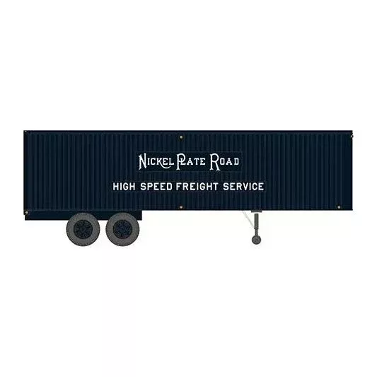 Rapido, 403012, HO Scale, 35' Fruehauf Volume Van, Nickel Plate Road #3