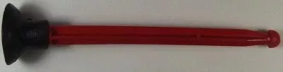 Red Space Gun Dart Locking Nipple on Back